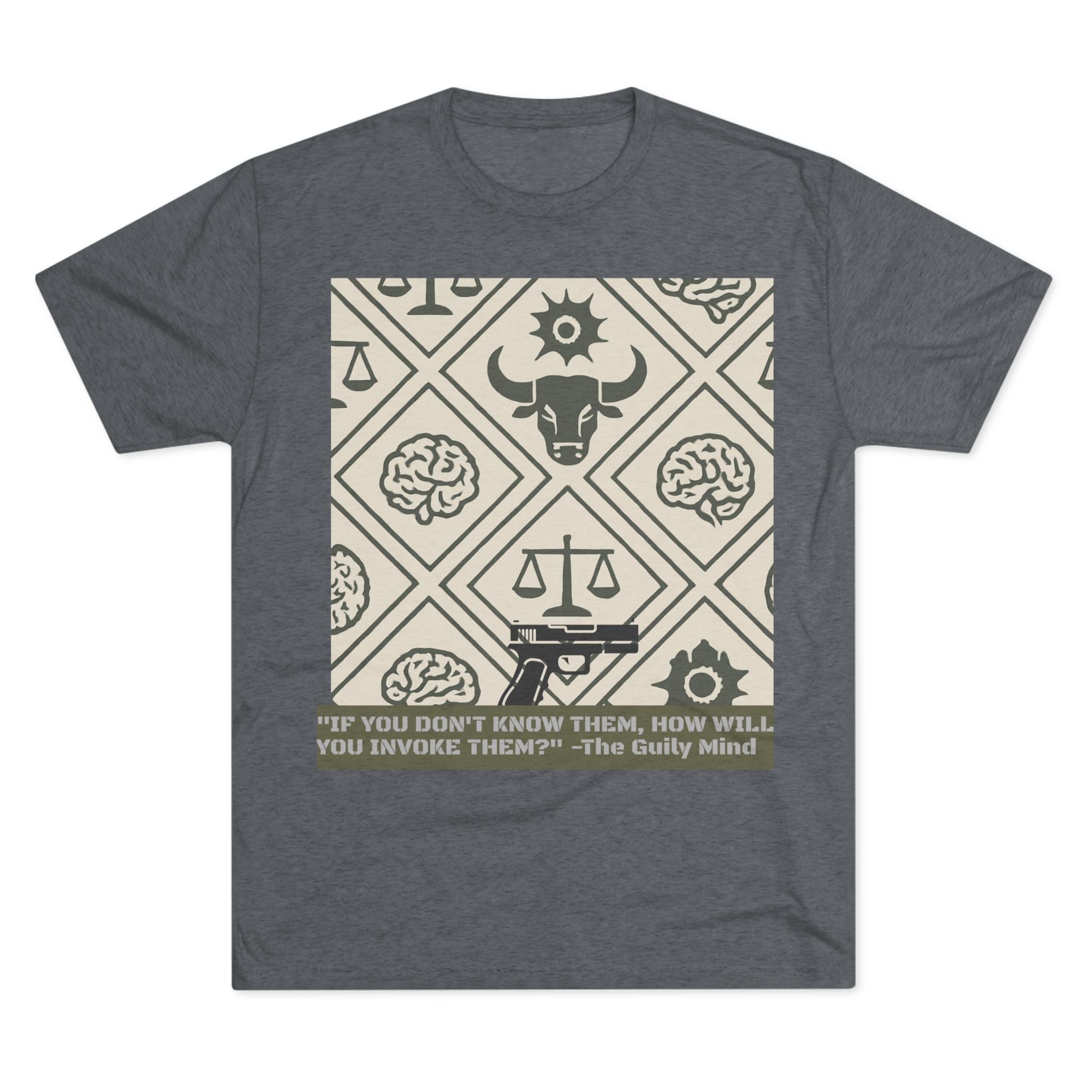 Mens Rea Crew Tee — "If You Don't Know Your Rights How Will You Invoke Them"