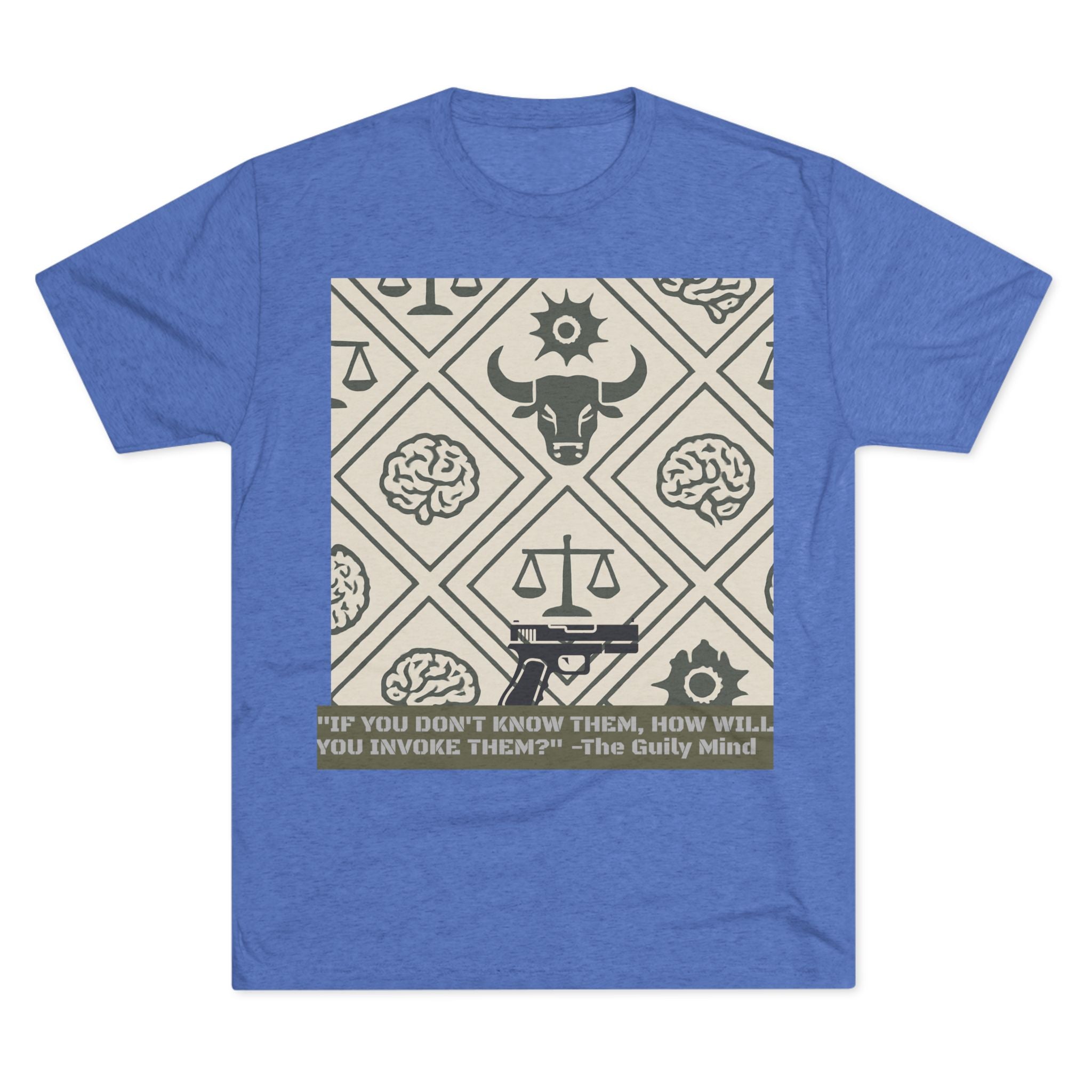 Mens Rea Crew Tee — "If You Don't Know Your Rights How Will You Invoke Them"