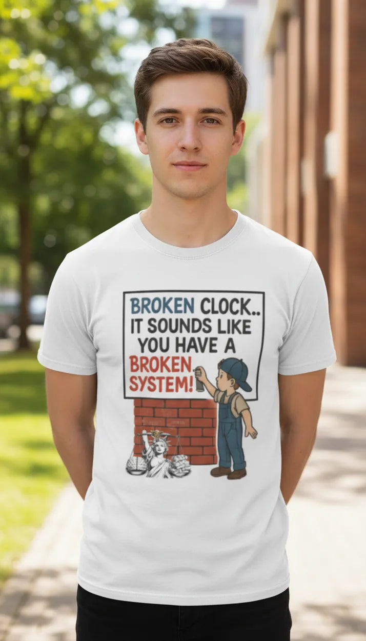 Broken Clock-unisex streetwise street style-Clothing Justice