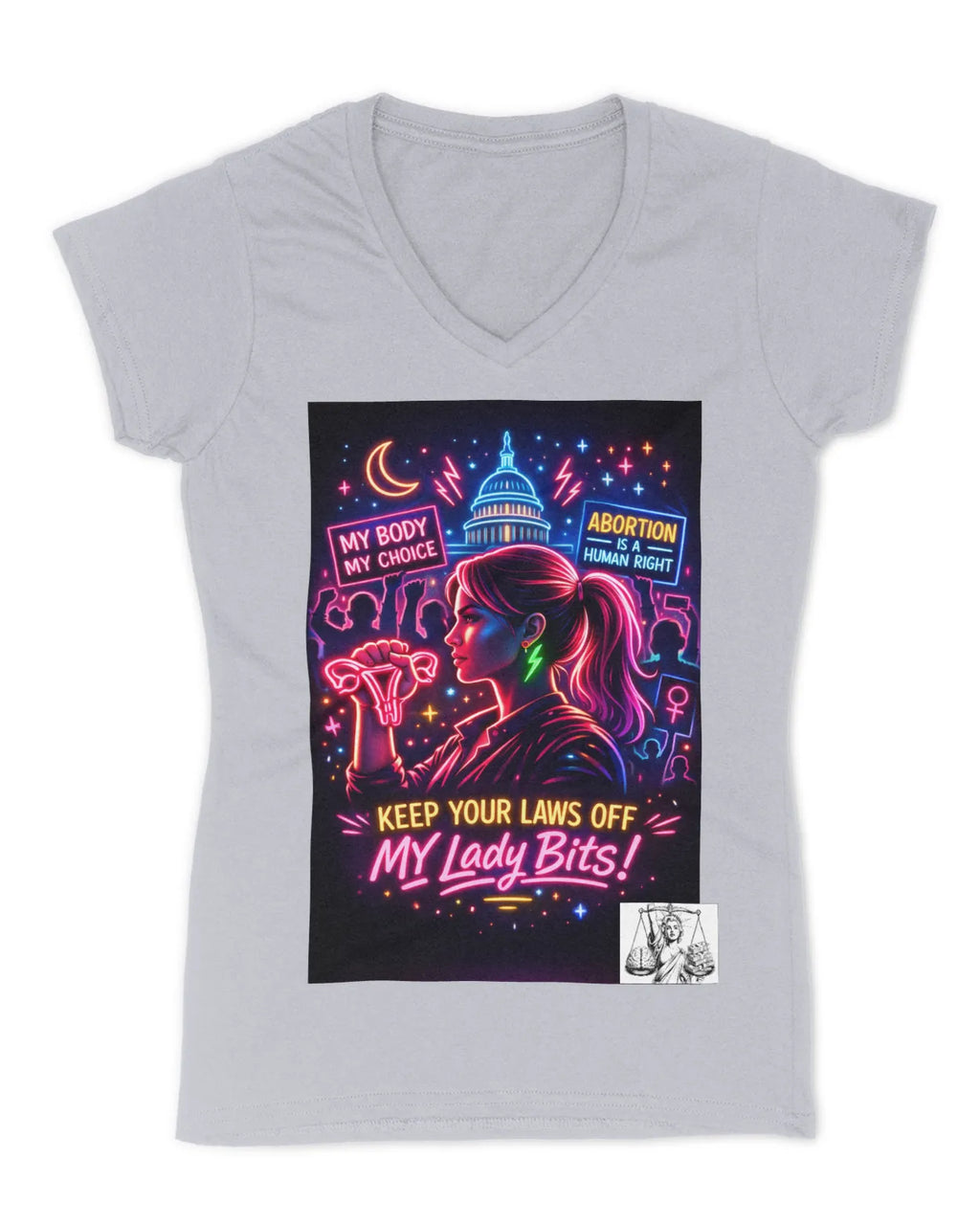 Neon Rights Women's Tee