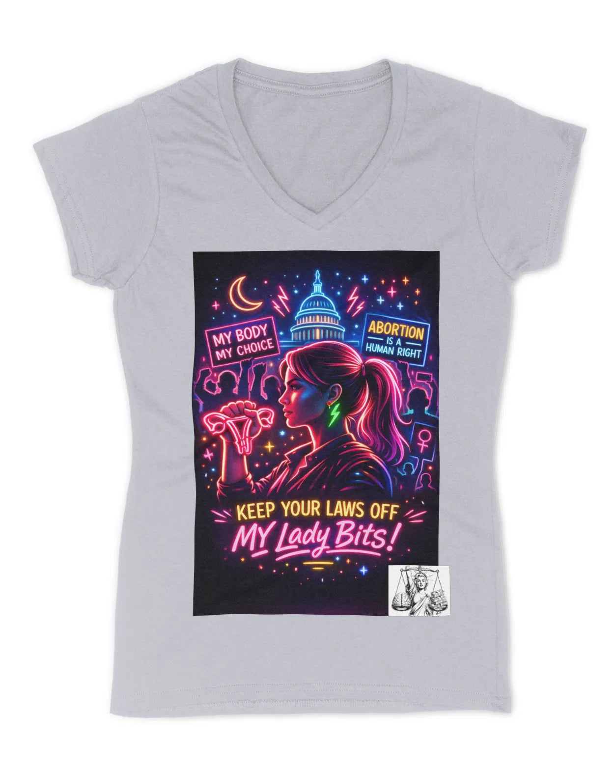 Neon Rights Women's Tee
