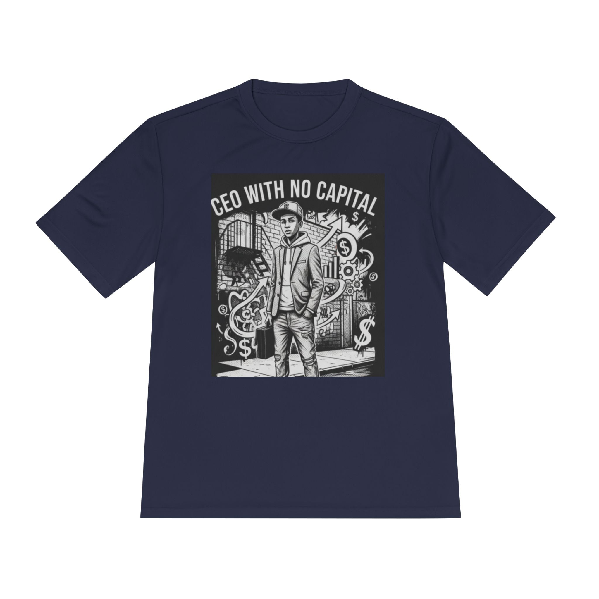 Justice Dealer Tee — "CEO With No Capital" Graphic Streetwear T-Shirt