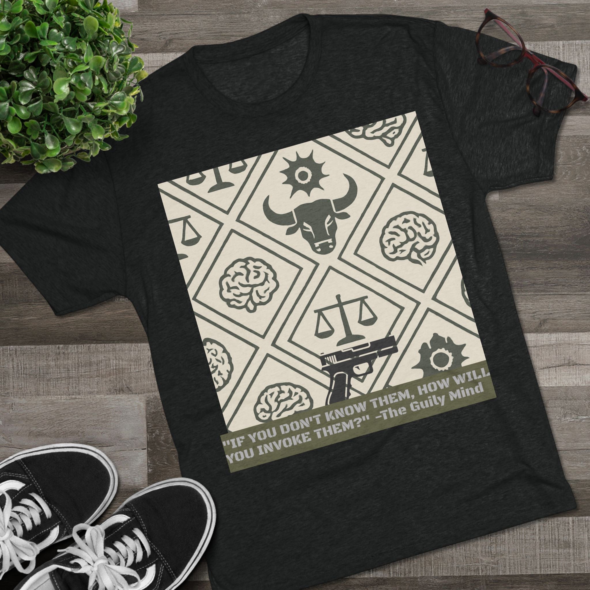 Mens Rea Crew Tee — "If You Don't Know Your Rights How Will You Invoke Them"