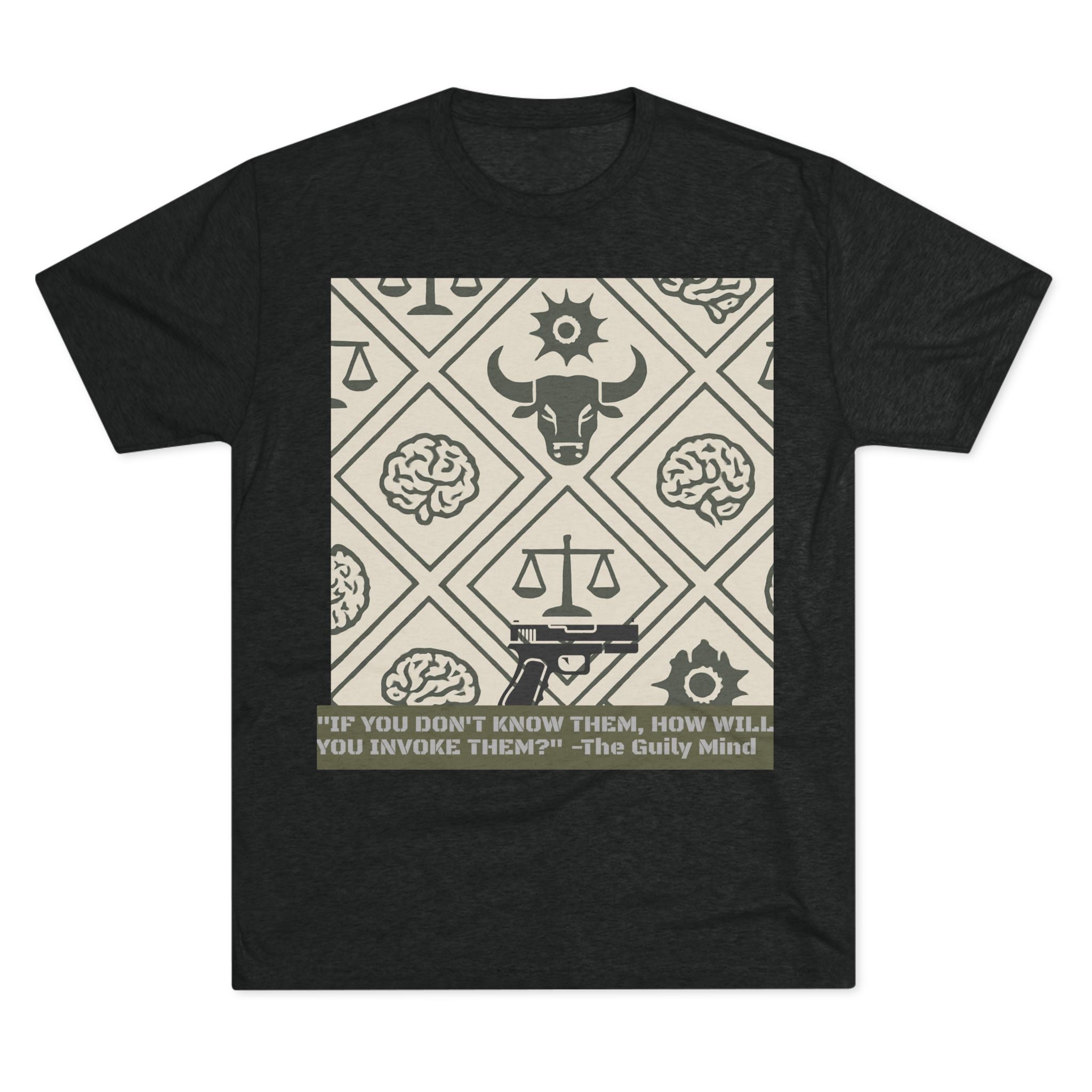 Mens Rea Crew Tee — "If You Don't Know Your Rights How Will You Invoke Them"