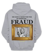 Statue of Fraud Hoodie-Activist Streetwear-Clothing Justice