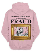 Statue of Fraud Hoodie-Activist Streetwear-Clothing Justice