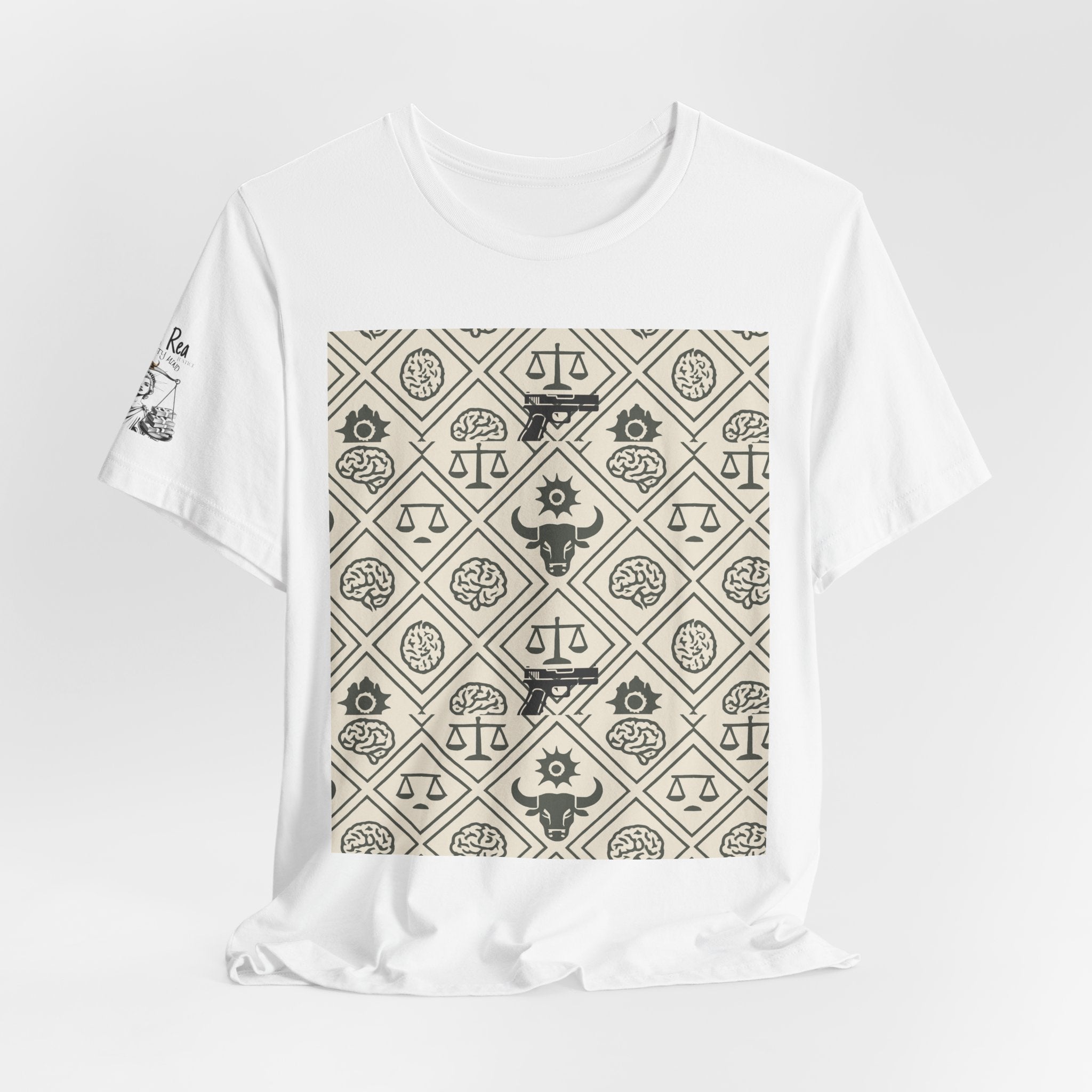 MR Mens Rea Definition Graphic Tee — Legal Theme Pattern T-Shirt