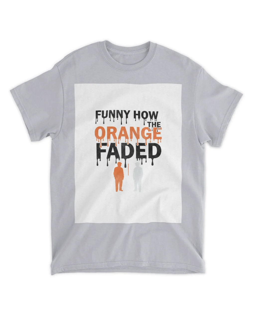 Orange ? Mens fitted t-shirt