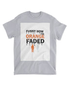 Orange ? Mens fitted t-shirt