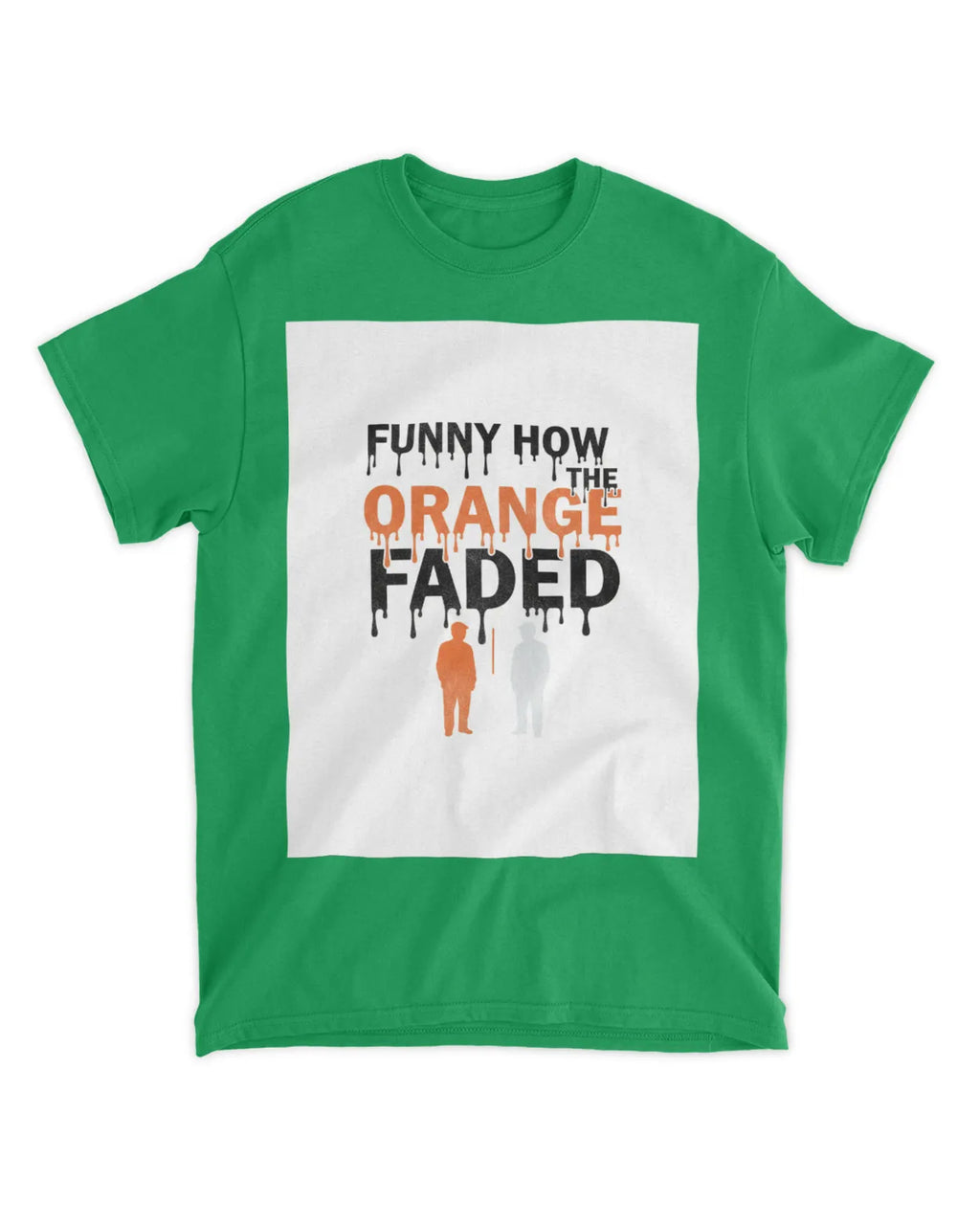 Orange ? Mens fitted t-shirt