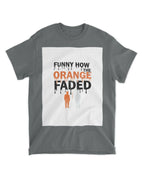 Orange ? Mens fitted t-shirt