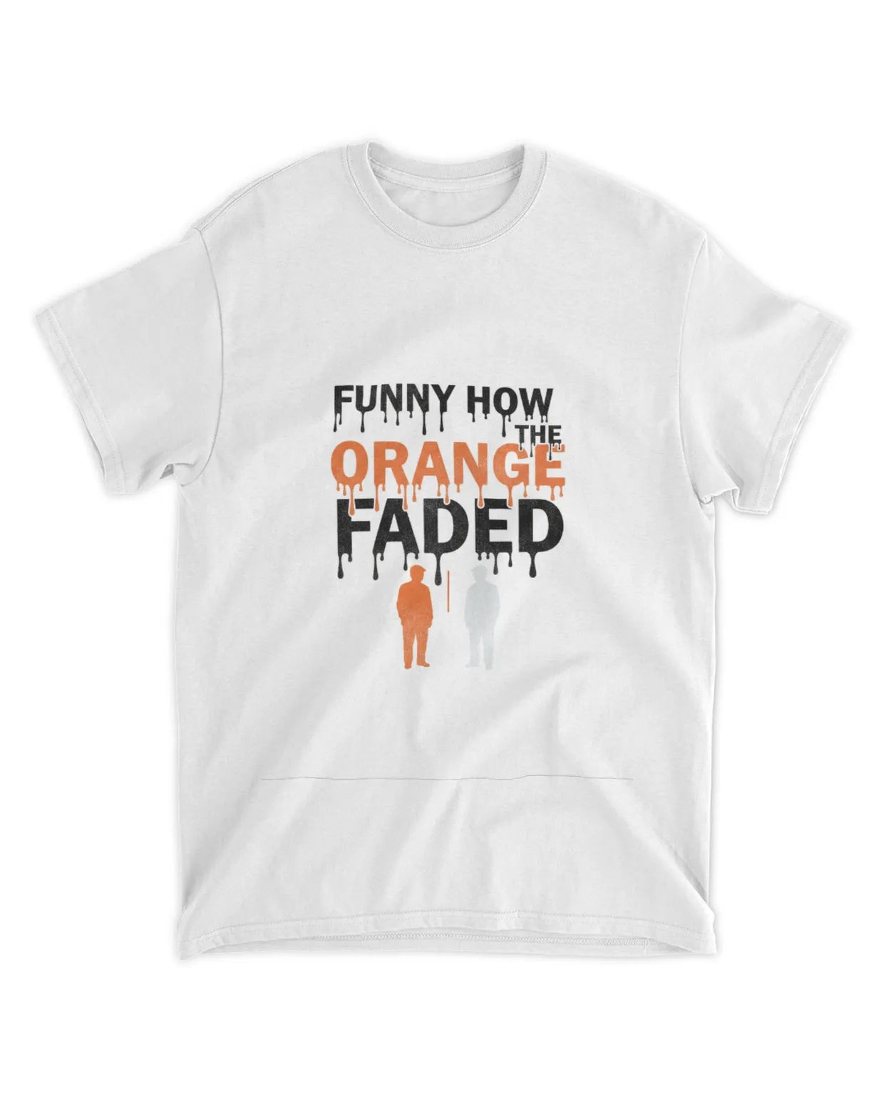 Orange ? Mens fitted t-shirt
