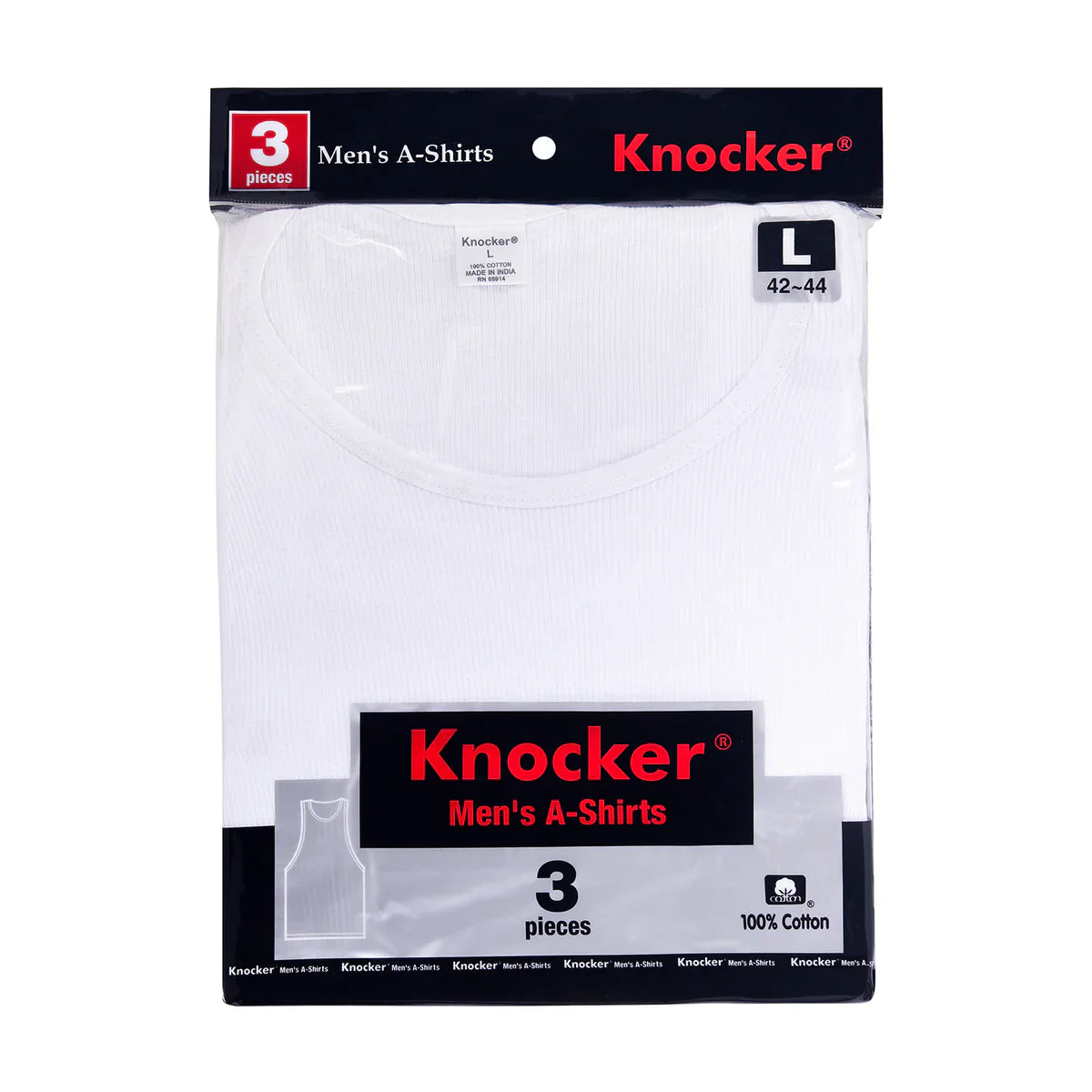 KNOCKER MEN'S ASHIRT/ wife beater, undershirt