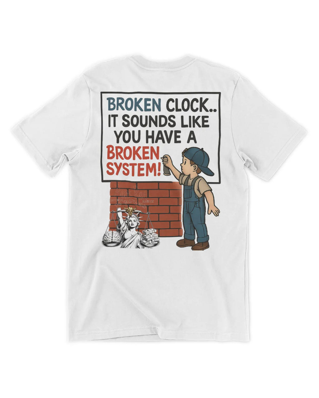 Broken Clock-unisex streetwise street style-Clothing Justice