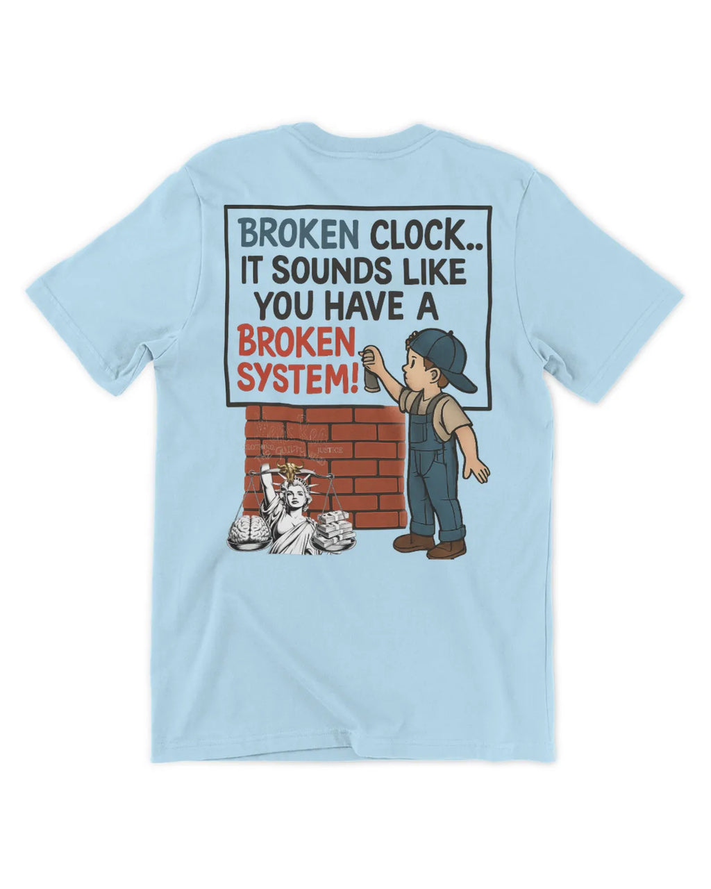 Broken Clock-unisex streetwise street style-Clothing Justice