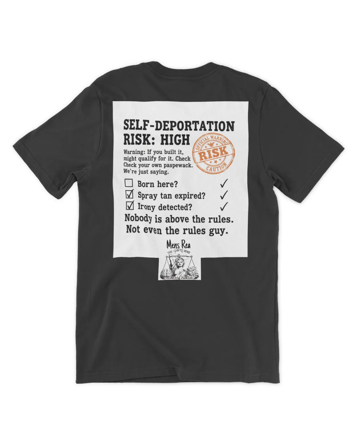 Vote for Orange-Fair Voting Movement-activist tee-Clothing Justice