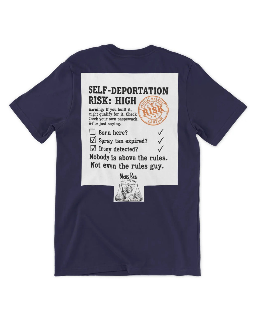 Vote for Orange-Fair Voting Movement-activist tee-Clothing Justice