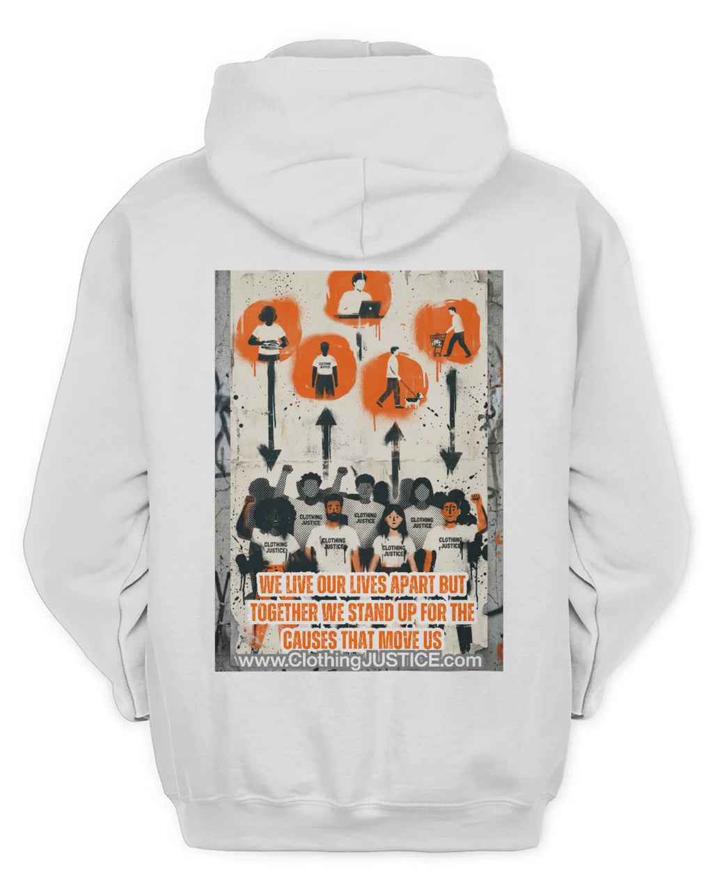 Clothing Justice-Unisex Hoodie/Clothing Justice