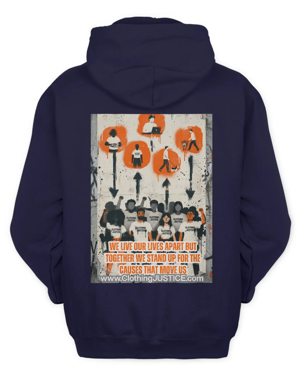 Clothing Justice-Unisex Hoodie/Clothing Justice