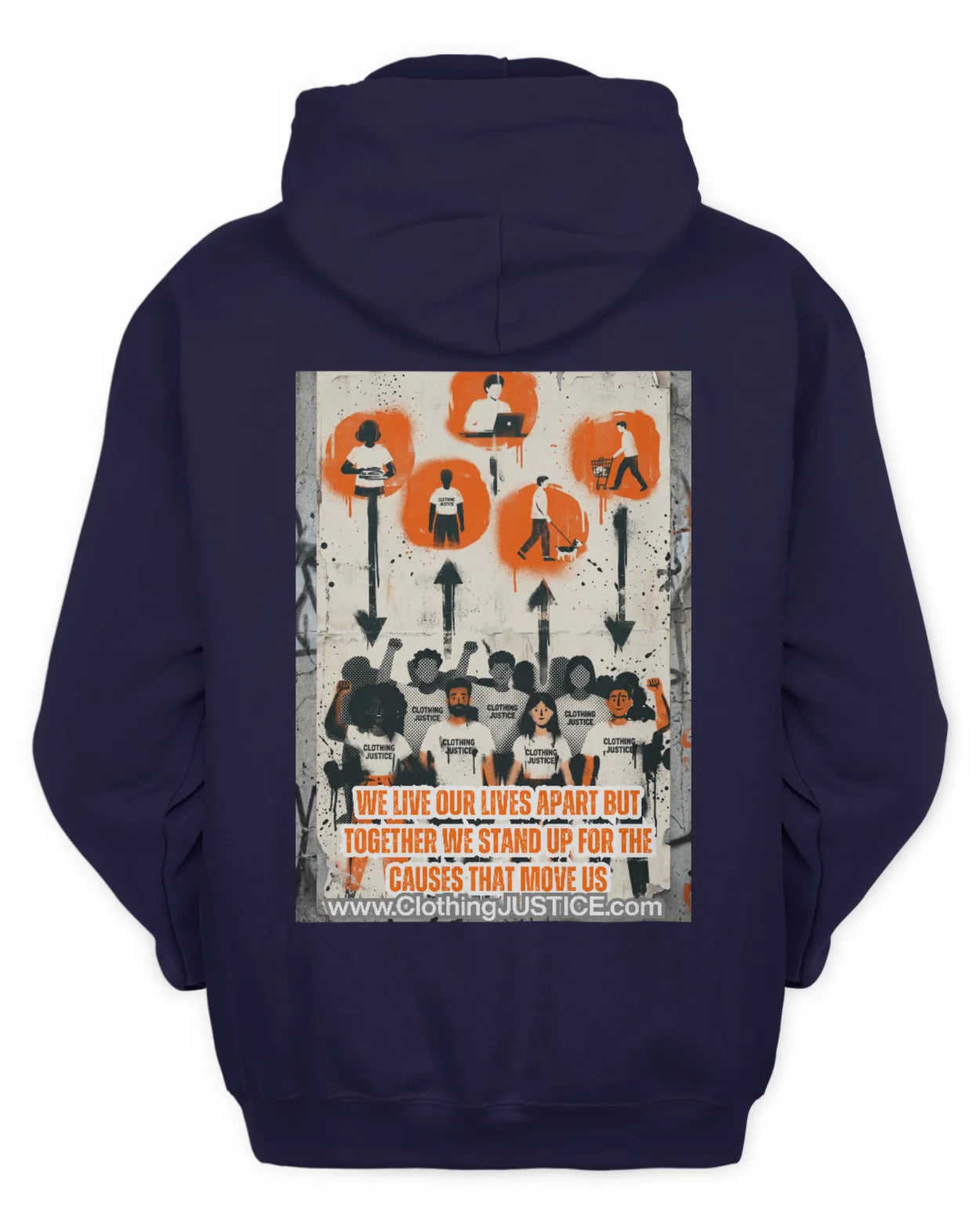 Clothing Justice-Unisex Hoodie/Clothing Justice