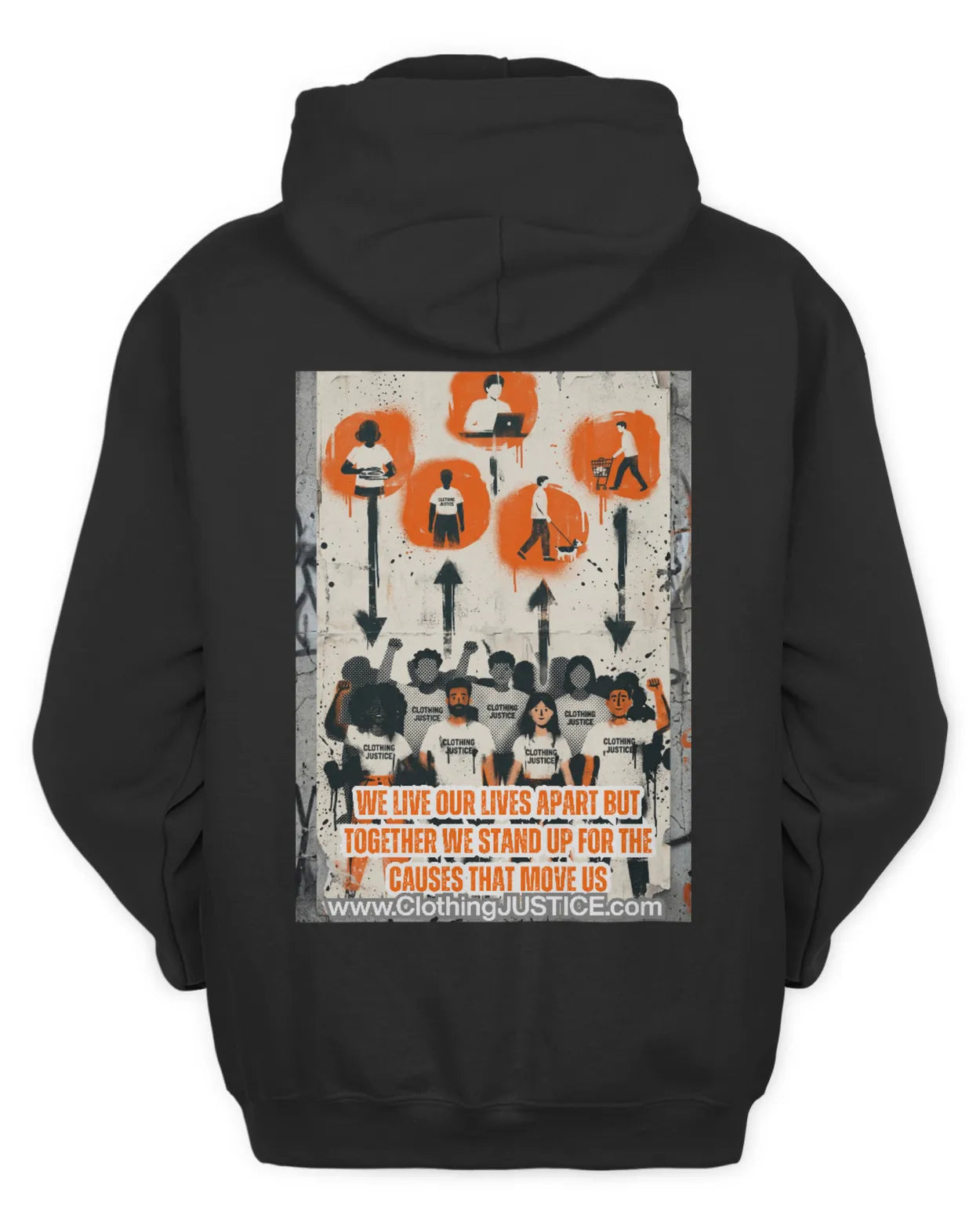 Clothing Justice-Unisex Hoodie/Clothing Justice