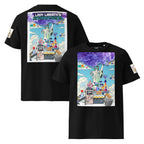 Liberty graphic unisex organic cotton t-shirt back print — justice streetwear | Mens Rea Clothing Justice
